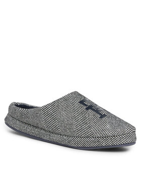 Tommy Hilfiger Tommy Hilfiger Čības Th Herringbone Homeslipper FM0FM04927 Melns