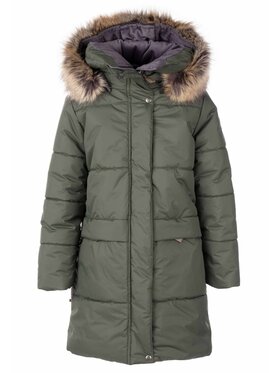 Lenne Lenne Płaszcz 22365B-330 Zielony Basic Fit