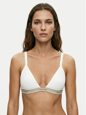 Calvin Klein Underwear Calvin Klein Underwear Podprsenka Bralette LV00QF8369 Bílá