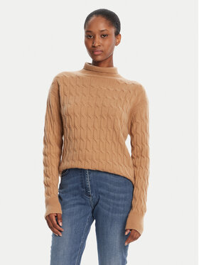 Marella Marella Rollkragenpullover Aero 2523366094 Beige Regular Fit