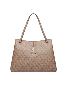 Guess Guess Torebka Yvonne Logo Travel TWLB23 78024 Brązowy