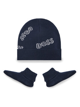 Boss Boss Set Mütze und Socken J98386 Dunkelblau