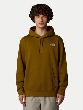 The North Face The North Face Majica dugih rukava Essential NF0A89ES Zelena Relaxed Fit