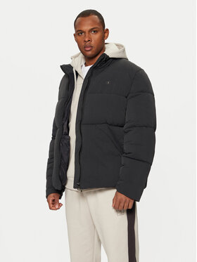 Champion Champion Pehelykabát 220348 Fekete Regular Fit