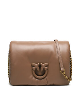 Pinko Pinko Geantă Love Click Classic Puff AI 23-24 PLTT 101585 A10F Maro