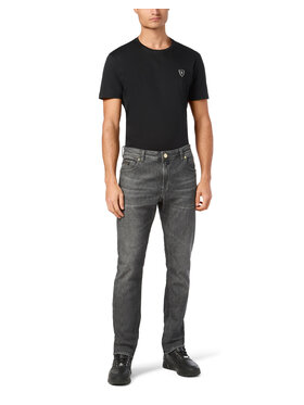 Billionaire Billionaire Jeansy 23317 Szary Straight Leg