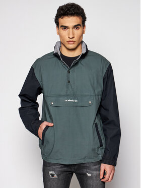 Quiksilver Anorak stiliaus striukė Jump Up EQYJK03657 Žalia Regular Fit