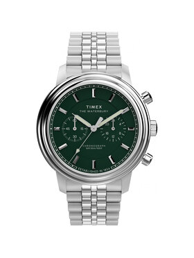 Timex Timex Hodinky TW2Y23600 Strieborná