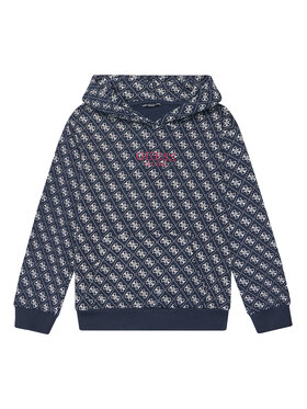 Guess Guess Суитшърт L5YQ05 KA6R4 Тъмносин Regular Fit