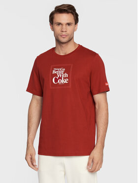 Puma Puma T-shirt COCA-COLA Graphic 536158 Crvena Regular Fit
