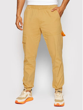 Outhorn Outhorn Текстилни панталони SPMC600 Жълт Regular Fit