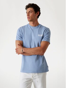 Guess Guess T-Shirt 175785 Niebieski Classic Fit