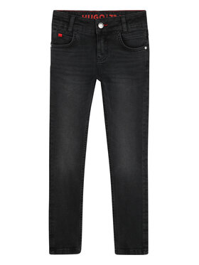 HUGO HUGO Jeansy G00380 S Černá Skinny Fit