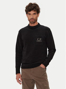 C.P. Company C.P. Company Sweter 19CMKN061A110432A Czarny Regular Fit