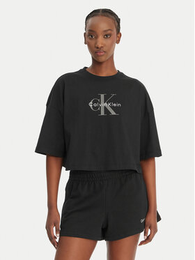Calvin Klein Jeans Calvin Klein Jeans Tričko LV047F828G Čierna Boxy Fit