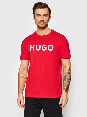 Hugo Hugo Tričko Dulivio 50467556 Červená Regular Fit