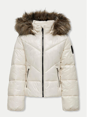 Kids ONLY Kids ONLY Giubbotto invernale 15324041 Beige Regular Fit