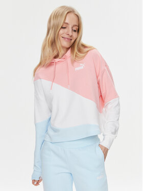 Puma Puma Majica dugih rukava Puma Power Cat 673977 Plava Regular Fit