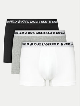 KARL LAGERFELD KARL LAGERFELD Komplet 3 par bokserek 240M2110 Kolorowy