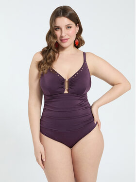Fiorella Rubino Fiorella Rubino Bikini W021L000341N039 Bordowy