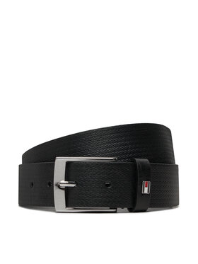 Tommy Hilfiger Tommy Hilfiger Vīriešu josta AM0AM13015 Melns