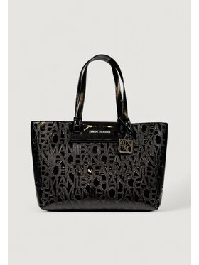 Armani Exchange Armani Exchange Torba SHOPPING BAG Czarny