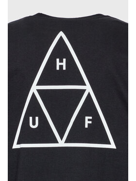 HUF Majica Dugih Rukava Essentials TS01750 Crna Regular Fit