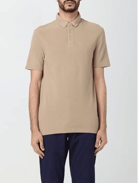 Armani Exchange Armani Exchange Polokošile 3DZFAB ZJXUZ Béžová Regular Fit