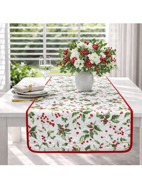 Roseberry Home Roseberry Home Bieżnik Very Merry Christmas Czerwony