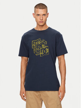 DC Shoes DC Shoes T-Shirt Rebuild Hss ADYZT05337 Tmavomodrá Regular Fit