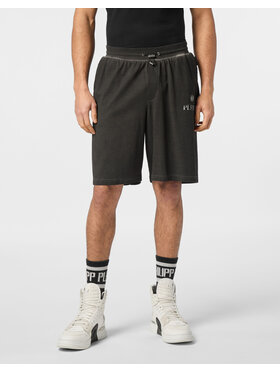 PHILIPP PLEIN PHILIPP PLEIN Szorty sportowe 24679 Czarny Jogger Fit