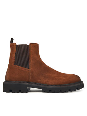 BOSS BOSS Členková obuv s elastickým prvkom Julyo 50552572 Hnedá