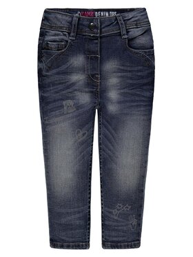 Kanz Kanz Spodnie materiałowe 1833054-0013 Granatowy Basic Fit