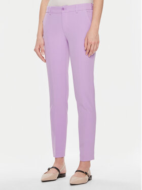 Liu Jo Liu Jo Штани з тканини MF3229 T7896 Фіолетовий Regular Fit