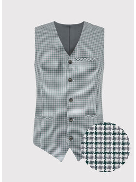Pako Lorente Pako Lorente Kamizelka P22SF-8X-013 Zielony Slim Fit