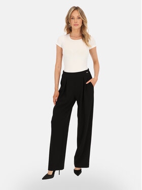 Potis & Verso Potis & Verso Spodnie materiałowe Karen Czarny Wide Leg