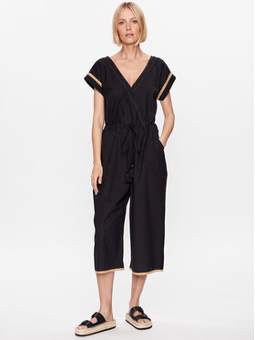 Iconique Iconique Kombinezons IC23 117 Melnā rodēšana Regular Fit