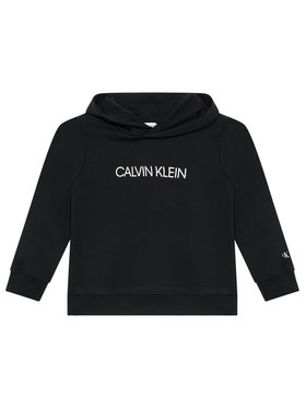 Calvin Klein Jeans Calvin Klein Jeans Bluza Institutional Logo IU0IU00163 Czarny Regular Fit