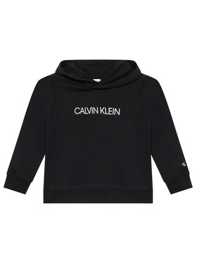 Calvin Klein Jeans Calvin Klein Jeans Felpa Institutional Logo IU0IU00163 Nero Regular Fit