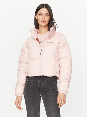 Columbia Columbia Пухено яке Puffect™ Cropped Jacket Червен Regular Fit