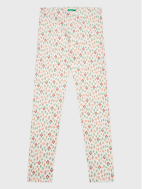 United Colors Of Benetton United Colors Of Benetton Retuusid 33KCCF02W Valge Slim Fit