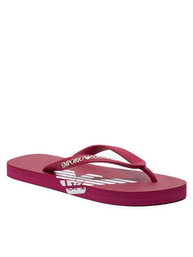 Emporio Armani Japonke XVQS08 XN746 T627 Bordo Rdeča