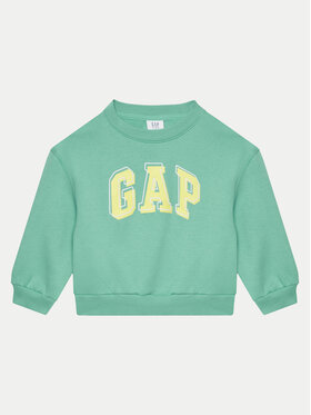 Gap Gap Суитшърт 746173-00 Зелен Relaxed Fit