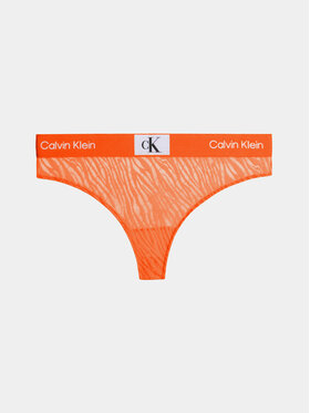 Calvin Klein Underwear Tangice 000QF7378E Narančasta