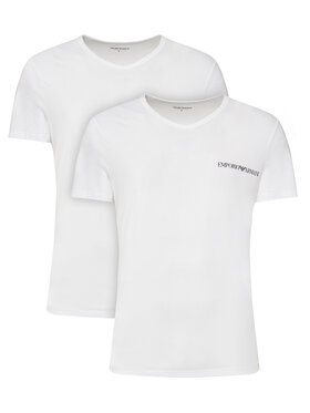 Emporio Armani Underwear Emporio Armani Underwear Komplet 2 t-shirtów EM000392 AF10779 M0082 Biały Regular Fit