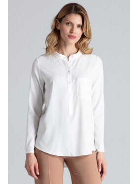 FIGL FIGL Blúzka M663 Écru Regular Fit