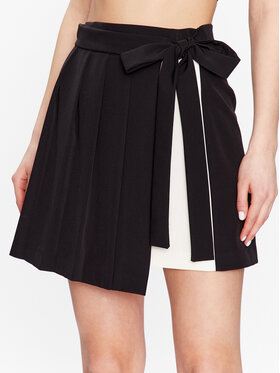 Maryley Maryley Mini sukně 23EB705/43NE Černá Regular Fit