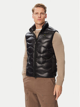 Blauer Blauer Bezrękawnik Danny 26WBLUX02055 Czarny Regular Fit