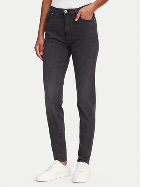 HUGO HUGO Džinsi Malu_B 50515957 Melns Skinny Fit