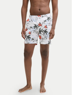 Tom Tailor Denim Tom Tailor Denim Badeshorts 1044696 Weiß Regular Fit